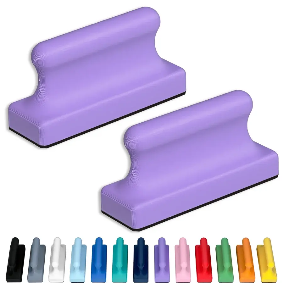 GLASSBOARD STUDIO GLASSBOARD STUDIO PERIWINKLE PURPLE MEGAPAWN MAGNETS 2/PK