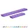 GLASSBOARD STUDIO GLASSBOARD STUDIO PERIWINKLE PURPLE MEGAMAG RULERS 6 + 12 INCHES