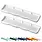GLASSBOARD STUDIO GLASSBOARD STUDIO SNOW WHITE MAGINK QUAD TRAYS 2/PK