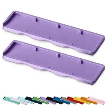 GLASSBOARD STUDIO GLASSBOARD STUDIO PERIWINKLE PURPLE MAGINK QUAD TRAYS 2/PK