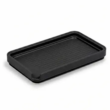 GLASSBOARD STUDIO GLASSBOARD STUDIO JET BLACK MAGINK RECTANGLE TRAYS 2/PK