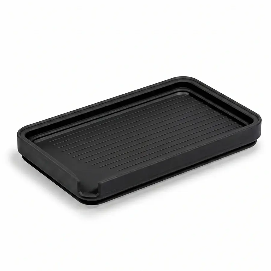 GLASSBOARD STUDIO GLASSBOARD STUDIO JET BLACK MAGINK RECTANGLE TRAYS 2/PK