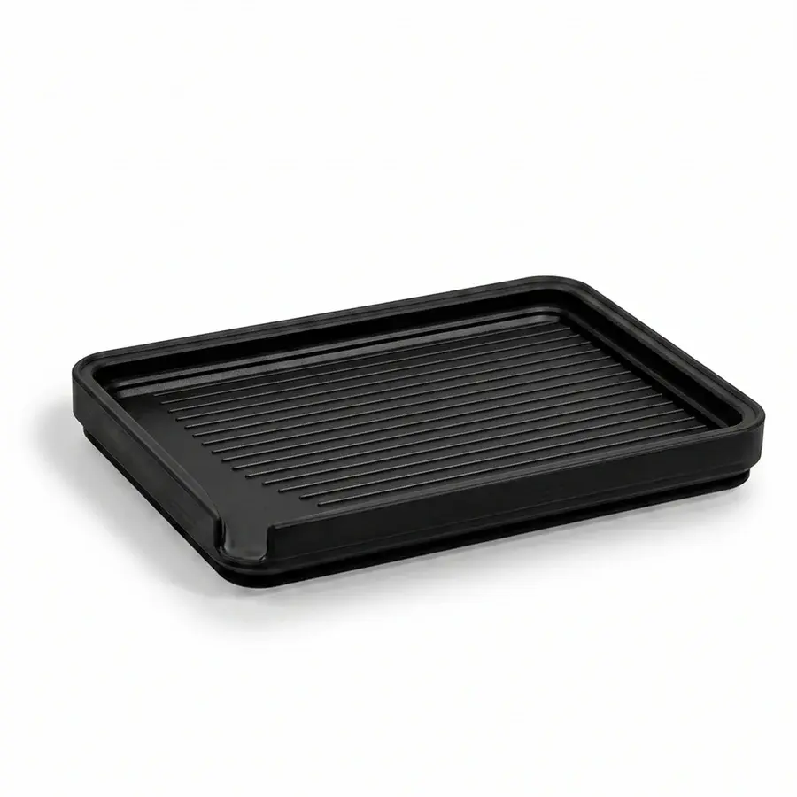 GLASSBOARD STUDIO GLASSBOARD STUDIO JET BLACK MAGINK LARGE RECTANGLE TRAYS 2/PK