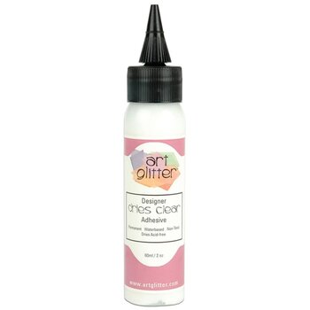 ART GLITTER ART GLITTER DESIGNER DRIES CLEAR GLITTER & ART GLUE 2OZ