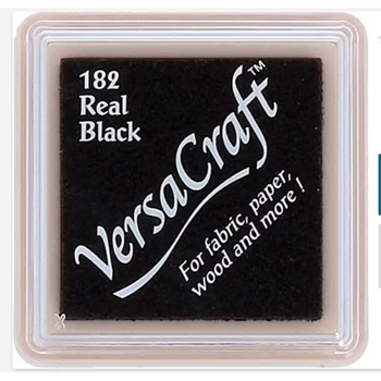 TSUKINEKO VERSACRAFT REAL BLACK MINI INK PAD