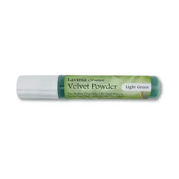 LAVINIA STAMPS LAVINIA LIGHT GREEN VELVET POWDER