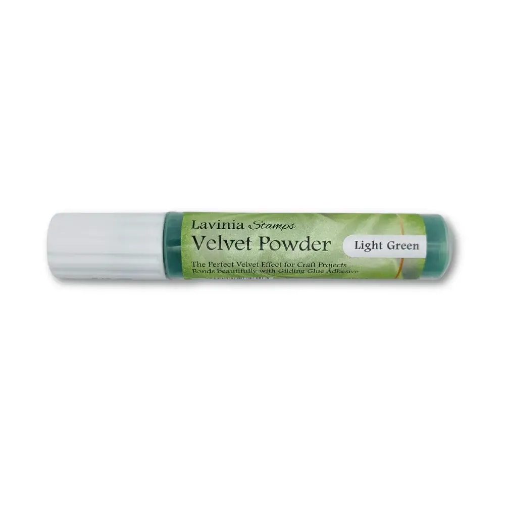 LAVINIA STAMPS LAVINIA LIGHT GREEN VELVET POWDER