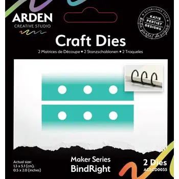 ARDEN CREATIVE STUDIO ARDEN CREATIVE STUDIO MAKER SERIES BINDRIGHT DIE SET