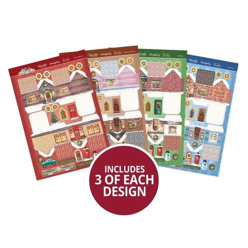 HUNKYDORY CRAFTS LTD. HUNKYDORY ADVENT VILLAGE PROJECT KIT