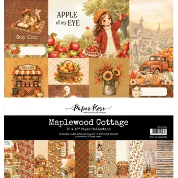 PAPER ROSE PAPER ROSE MAPLEWOOD COTTAGE 12x12 PAPER COLLECTION