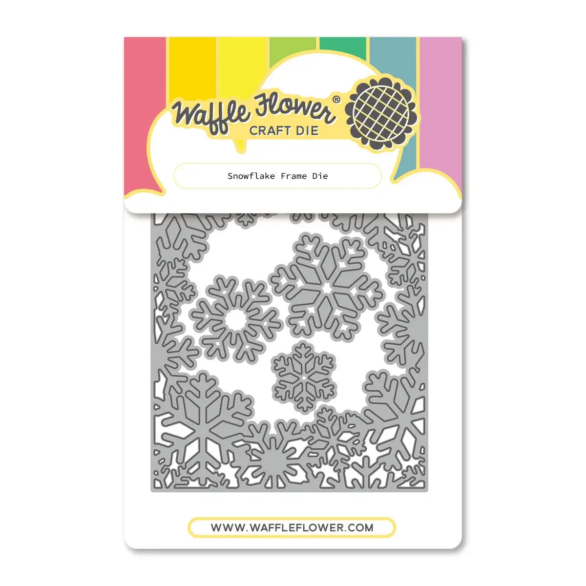 WAFFLE FLOWER WAFFLE FLOWER SNOWFLAKE FRAME DIE SET