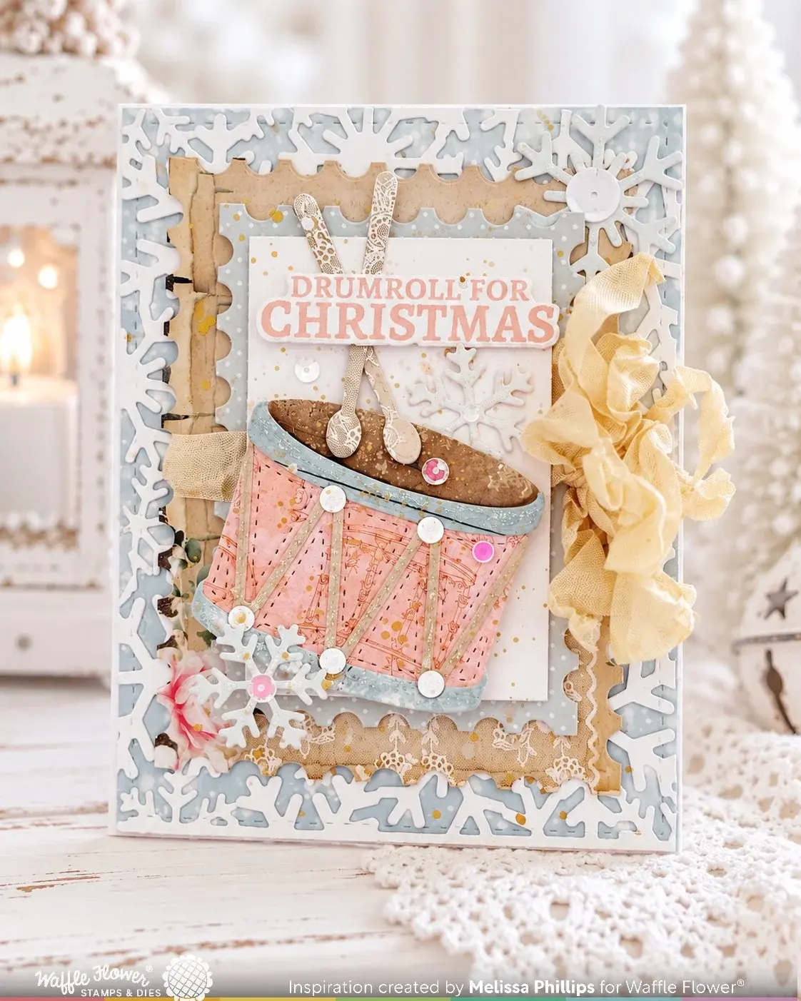 WAFFLE FLOWER WAFFLE FLOWER SNOWFLAKE FRAME DIE SET