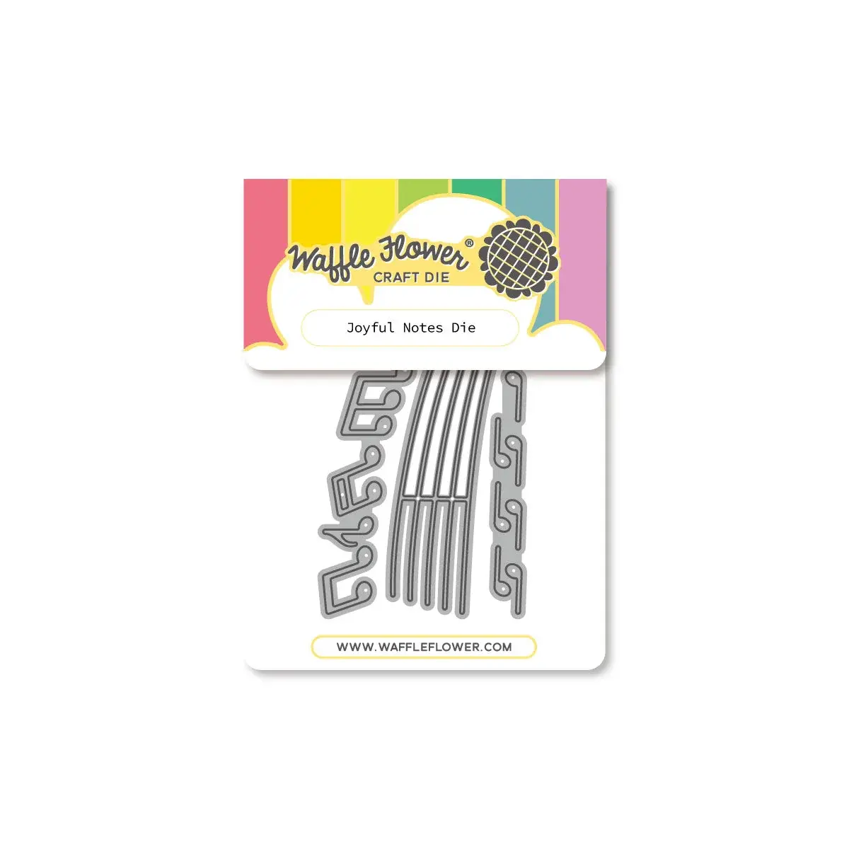 WAFFLE FLOWER WAFFLE FLOWER JOYFUL NOTES DIE SET
