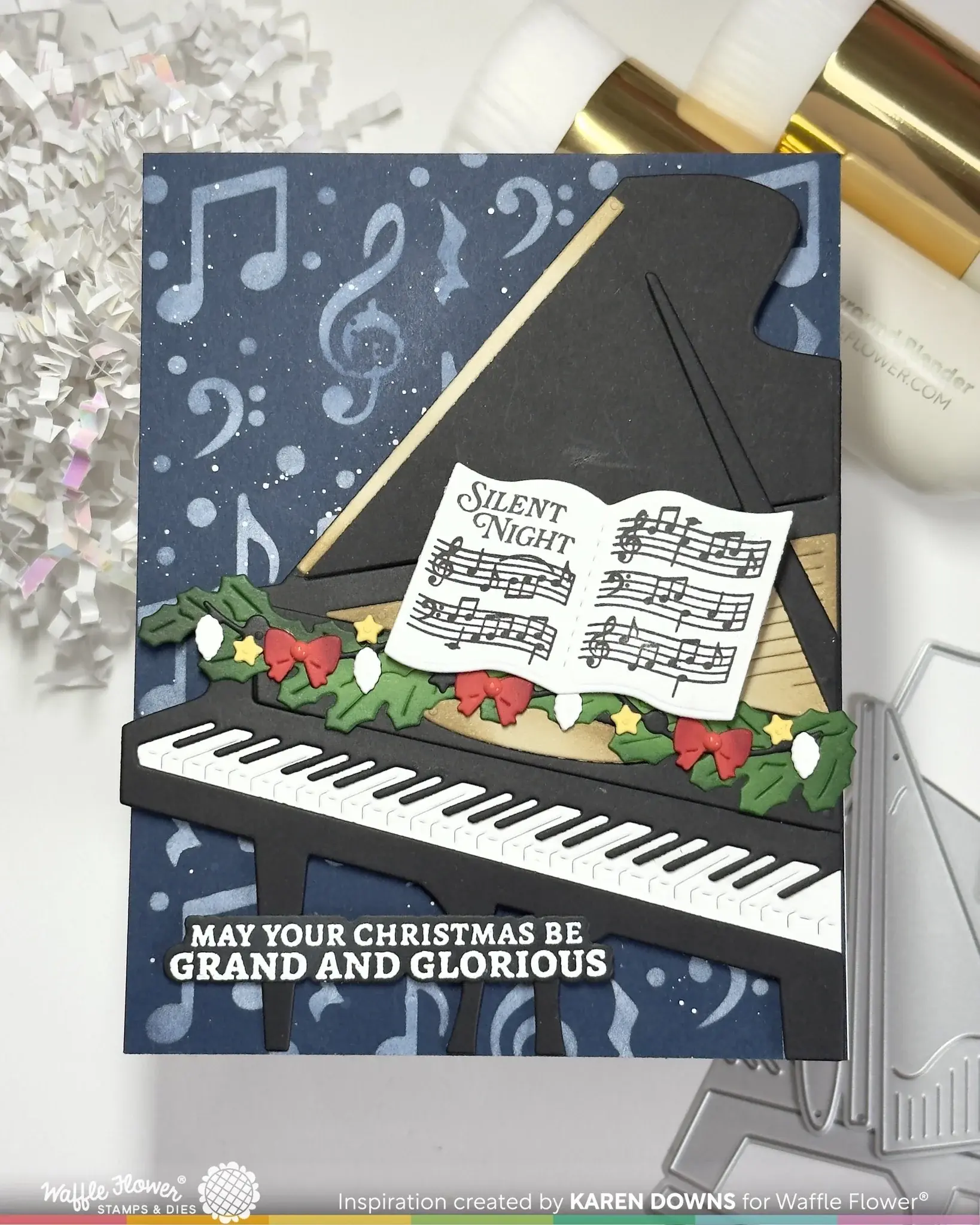 WAFFLE FLOWER WAFFLE FLOWER GRAND PIANO DIE SET
