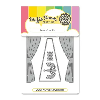 WAFFLE FLOWER WAFFLE FLOWER CURTAIN TIME DIE SET