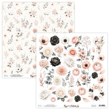 MINTAY MINTAY LET'S CELEBRATE FLORA 12x12 CARDSTOCK