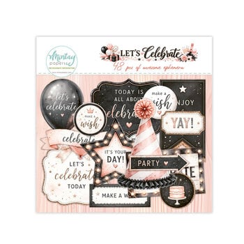 MINTAY MINTAY LET'S CELEBRATE PAPER EPHEMERA 48/PK