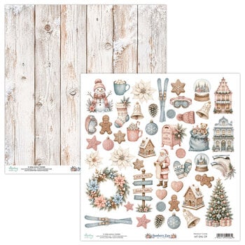 MINTAY MINTAY SNOWBERRY LANE ELEMENTS 12x12 CARDSTOCK