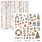 MINTAY MINTAY SNOWBERRY LANE ELEMENTS 12x12 CARDSTOCK