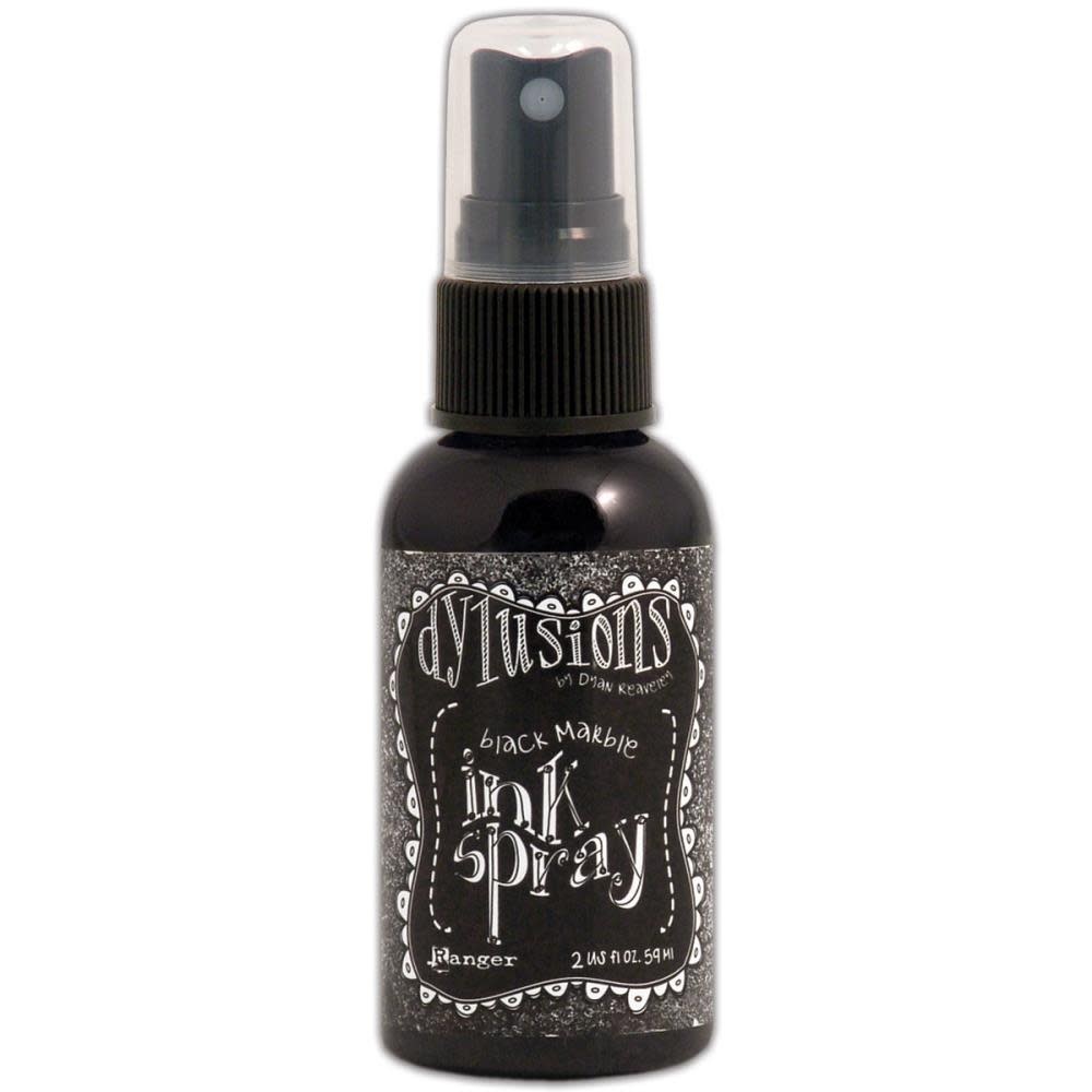 RANGER DYLUSIONS INK SPRAY BLACK MARBLE 2OZ