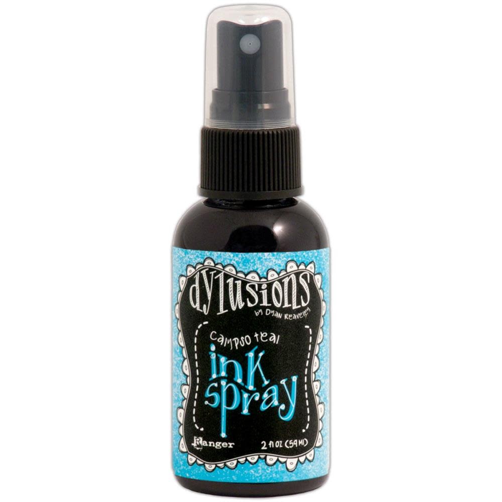 RANGER DYLUSIONS INK SPRAY CALYPSO TEAL 2OZ