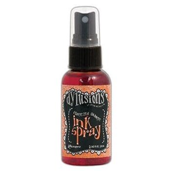 RANGER DYLUSIONS INK SPRAY SQUEEZED ORANGE 2OZ