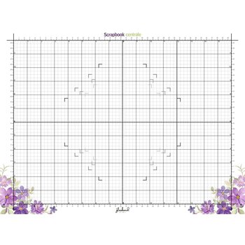 GLASSBOARD STUDIO GLASSBOARD STUDIO TRUE WHITE CUSTOM GLASS CRAFT MAT 13.5x18
