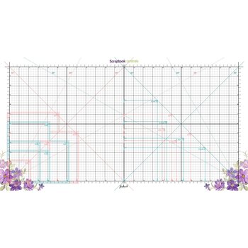 GLASSBOARD STUDIO GLASSBOARD STUDIO TRUE WHITE SCRAPBOOKER GLASS CRAFT MAT 14x26