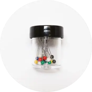 ART GLITTER ART GLITTER STAINLESS STEEL PINS 20/PK