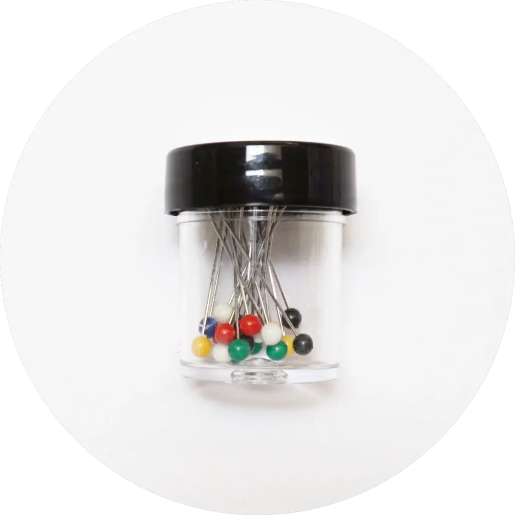 ART GLITTER ART GLITTER STAINLESS STEEL PINS 20/PK