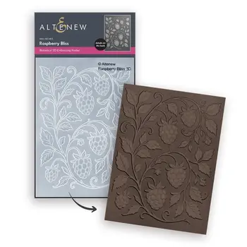 ALTENEW ALTENEW RASPBERRY BLISS 3D EMBOSSING FOLDER