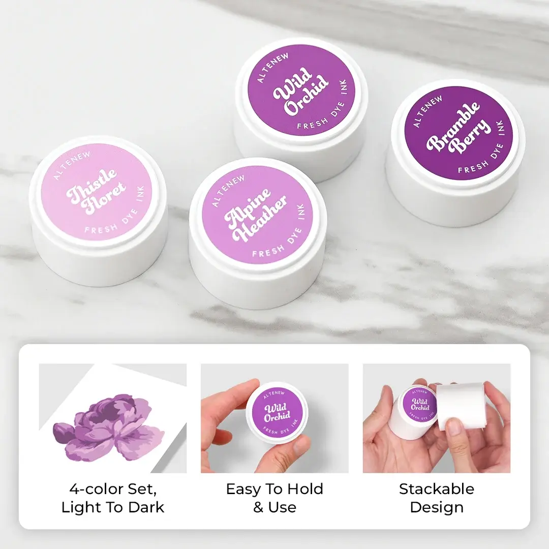 ALTENEW ALTENEW HIGHLAND FLORA FRESH DYE INK PODS