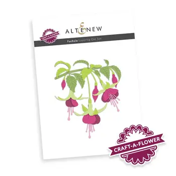ALTENEW ALTENEW CRAFT-A-FLOWER: FUCHSIA LAYERING DIE SET