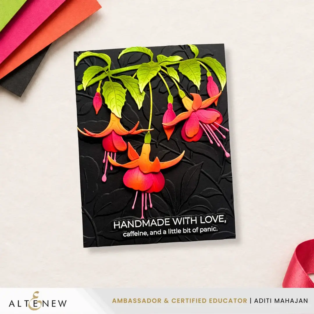ALTENEW ALTENEW CRAFT-A-FLOWER: FUCHSIA LAYERING DIE SET