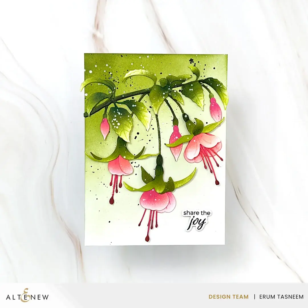 ALTENEW ALTENEW CRAFT-A-FLOWER: FUCHSIA LAYERING DIE SET