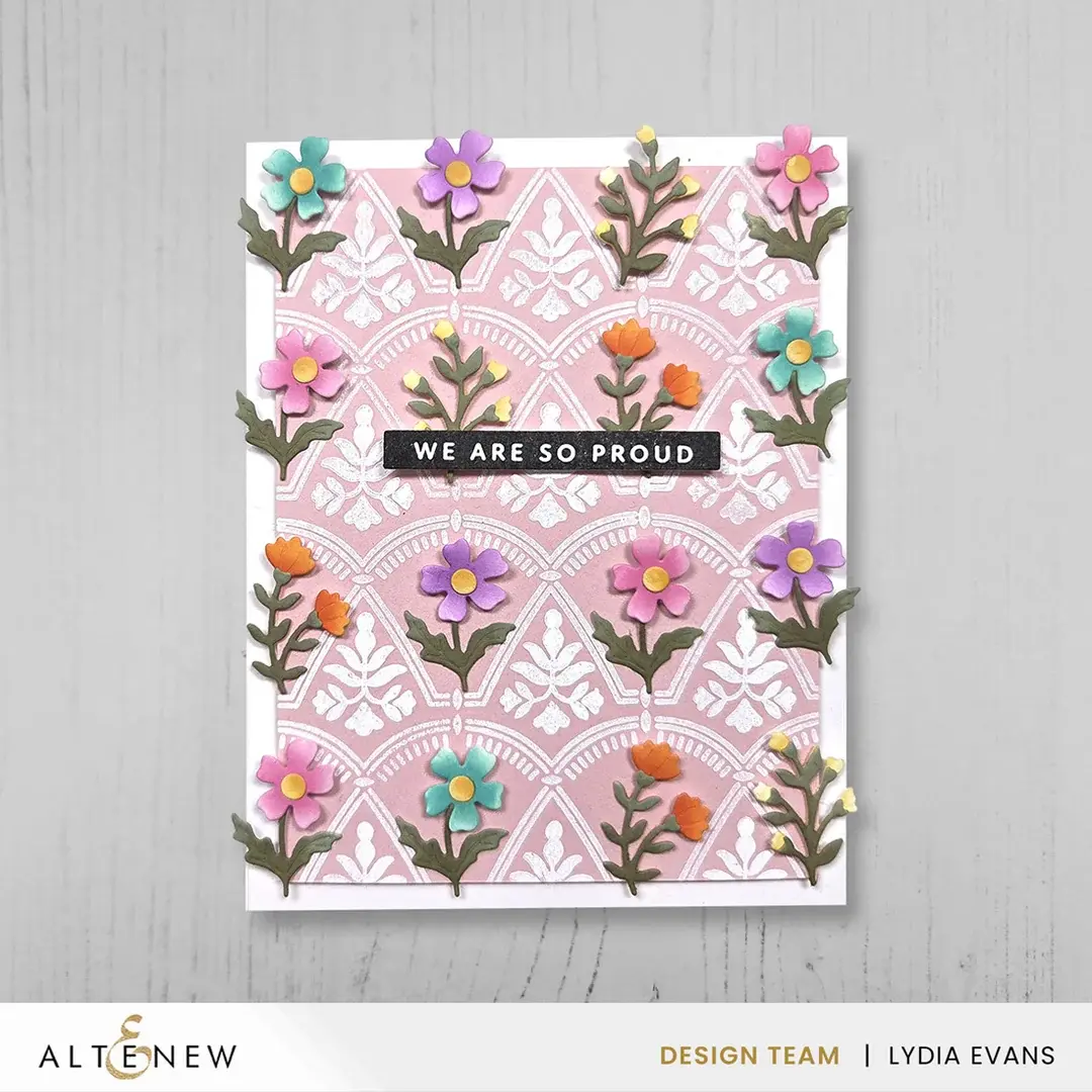 ALTENEW ALTENEW MINI DELIGHT: SIMPLY FOR YOU CLEAR STAMP & DIE SET