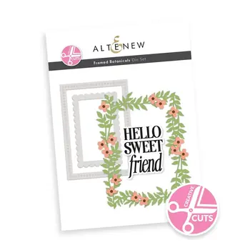 ALTENEW ALTENEW CREATIVE CUTS: FRAMED BOTANICALS DIE SET