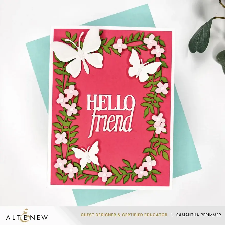 ALTENEW ALTENEW CREATIVE CUTS: FRAMED BOTANICALS DIE SET