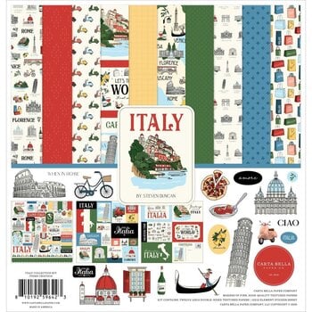CARTA BELLA CARTA BELLA ITALY 12x12 COLLECTION KIT