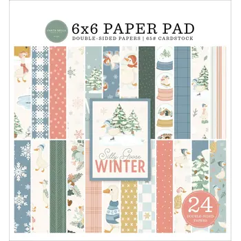 CARTA BELLA CARTA BELLA SILLY GOOSE WINTER 6x6 PAPER PAD