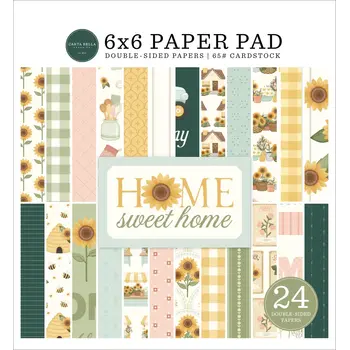 CARTA BELLA CARTA BELLA HOME SWEET HOME 6x6 PAPER PAD