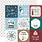 ECHO PARK PAPER ECHO PARK WONDERFUL WINTER DAYS 4x4 JOURNALING CARDS 12x12 CARDSTOCK