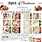 CRAFT O'CLOCK CRAFT O'CLOCK SPIRIT OF CHRISTMAS 8x8 MIX PAPER PAD 24 SHEETS