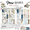 CRAFT O'CLOCK CRAFT O'CLOCK SNOW GAMES 8x8 MIX PAPER PAD 24 SHEETS