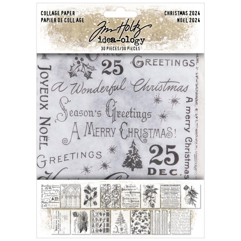 ADVANTUS TIM HOLTZ IDEA-OLOGY CHRISTMAS 2024 COLLAGE PAPER