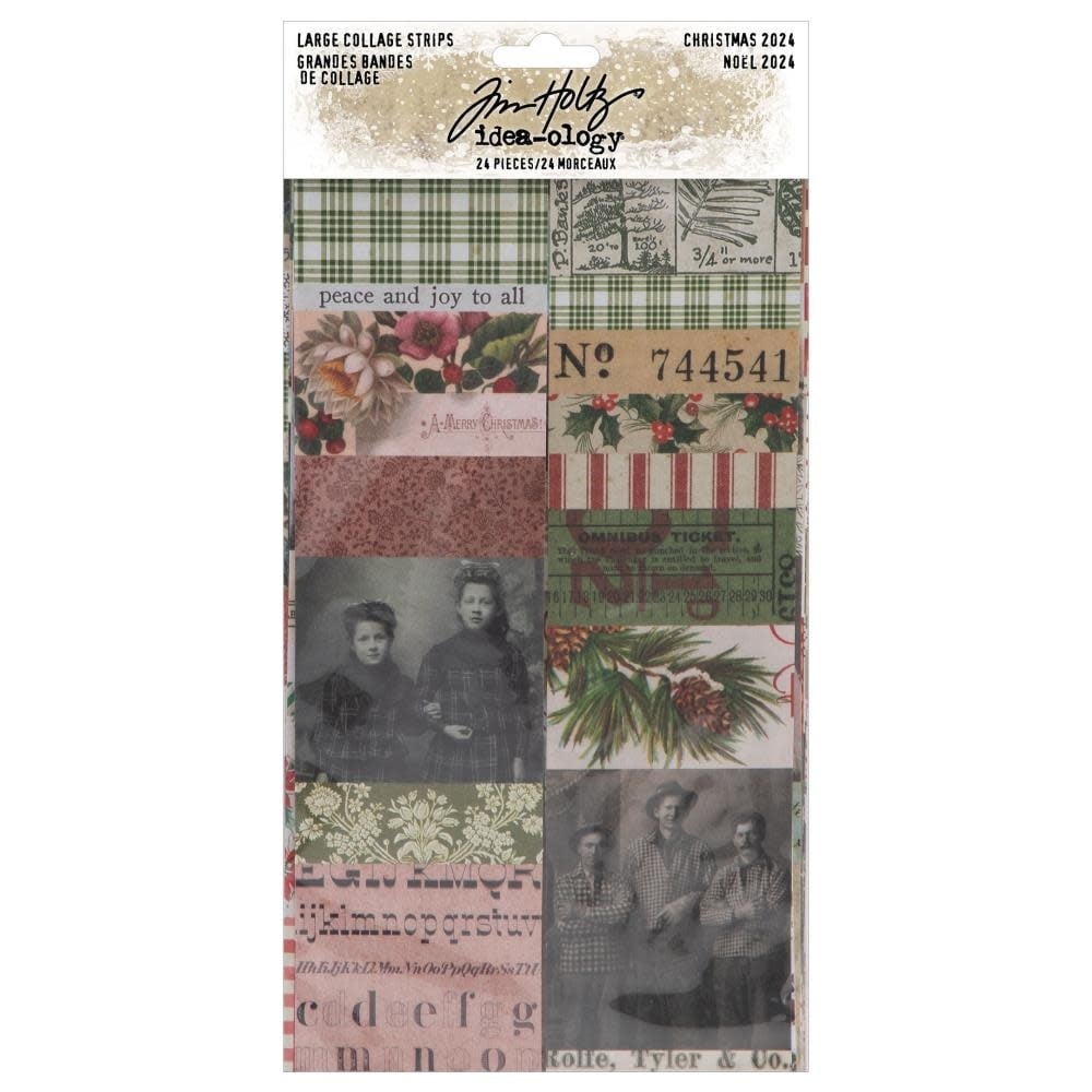 ADVANTUS TIM HOLTS IDEA-OLOGY CHRISTMAS 2024 LARGE COLLAGE STRIPS 24PC