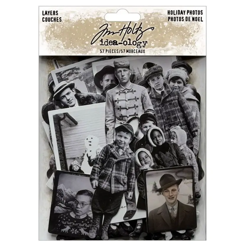 ADVANTUS TIM HOLTZ IDEA-OLOGY CHRISTMAS 2026 LAYERS PHOTOS 57/PK