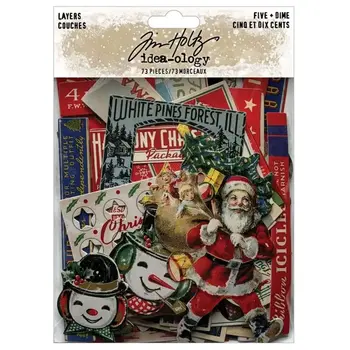ADVANTUS TIM HOLTZ IDEA-OLOGY CHRISTMAS 2026 LAYERS FIVE + DIME 73/PK