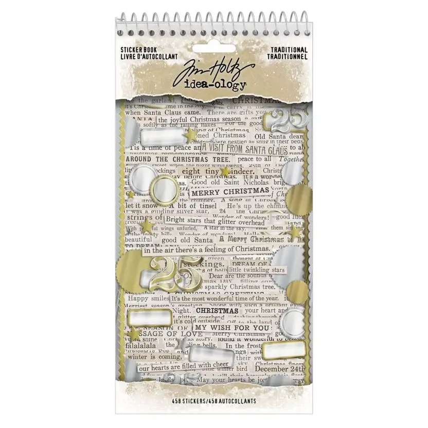 ADVANTUS TIM HOLTZ IDEA-OLOGY CHRISTMAS 2026 STICKER BOOK TRADITIONAL