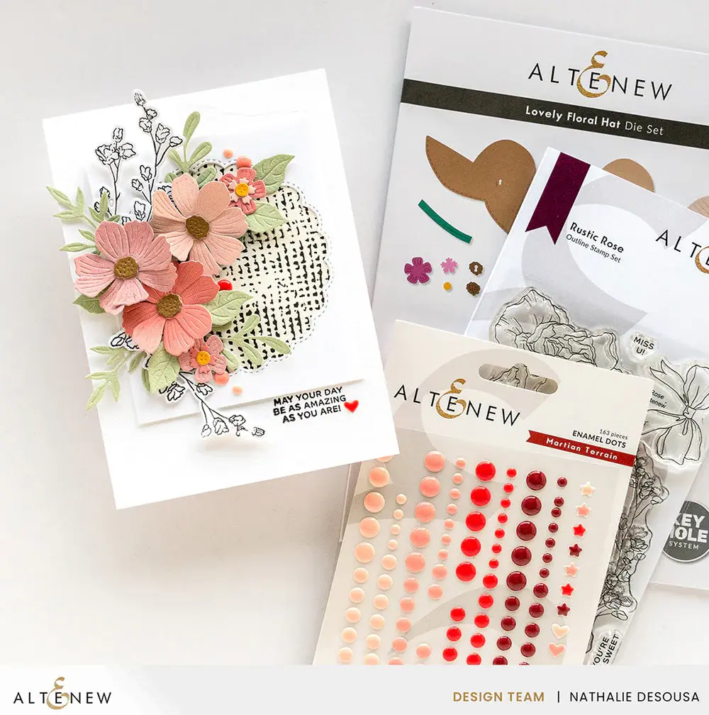 ALTENEW ALTENEW BETTERPRESS ESSENTIAL TEXTURES: RUSTIC BURLAP PRESS PLATE